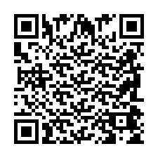 Código QR para número de teléfono +2698045411