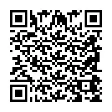 Código QR para número de teléfono +2698045509