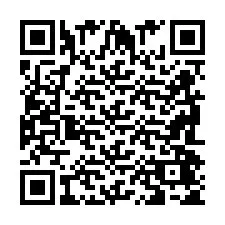 Código QR para número de telefone +2698045575