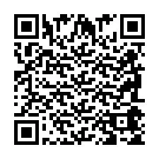 QR-koodi puhelinnumerolle +2698045580