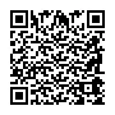 Código QR para número de teléfono +2698045585