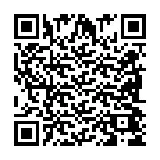 QR-koodi puhelinnumerolle +2698045636