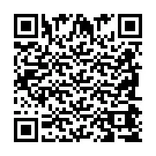 Código QR para número de telefone +2698045708