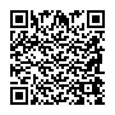 Kode QR untuk nomor Telepon +2698045845