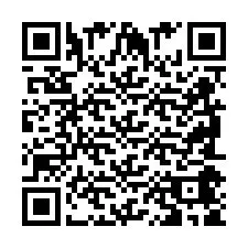 Código QR para número de telefone +2698045988