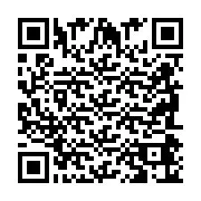 Codice QR per il numero di telefono +2698046004