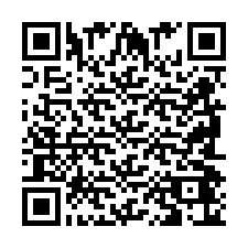 QR-koodi puhelinnumerolle +2698046038