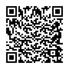 Código QR para número de telefone +2698046129