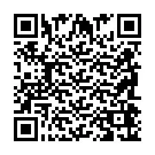 QR-koodi puhelinnumerolle +2698046151