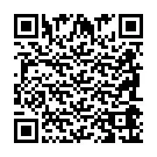 QR-code voor telefoonnummer +2698046180