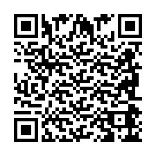 QR-code voor telefoonnummer +2698046202