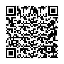 QR-code voor telefoonnummer +2698046211