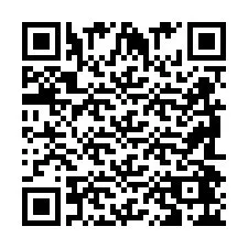 QR-koodi puhelinnumerolle +2698046261