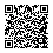 QR-code voor telefoonnummer +2698046267