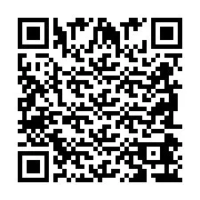 Código QR para número de teléfono +2698046308