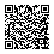 Codice QR per il numero di telefono +2698046311