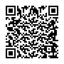 Codice QR per il numero di telefono +2698046336