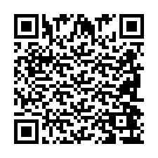 Codice QR per il numero di telefono +2698046373