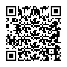 Código QR para número de telefone +2698046418