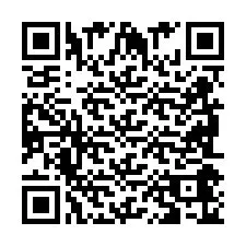 Código QR para número de telefone +2698046586