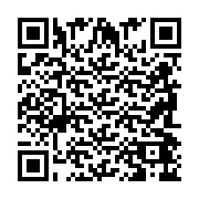 Código QR para número de teléfono +2698046631