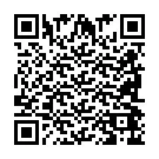 Código QR para número de teléfono +2698046633