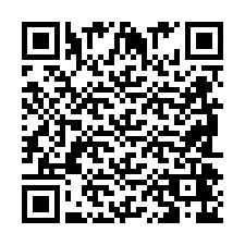 QR-code voor telefoonnummer +2698046659