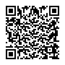 QR-code voor telefoonnummer +2698046741