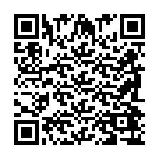 Código QR para número de teléfono +2698046761