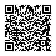 QR-koodi puhelinnumerolle +2698046801