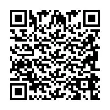 Codice QR per il numero di telefono +2698046842