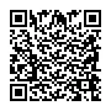 Código QR para número de telefone +2698046854