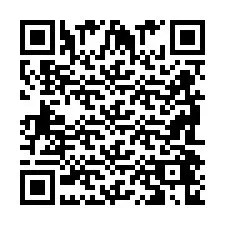 Código QR para número de teléfono +2698046865