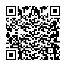 Código QR para número de telefone +2698046978