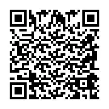 QR Code pour le numéro de téléphone +2698046984