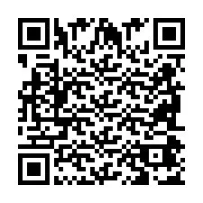 QR Code pour le numéro de téléphone +2698047003