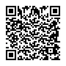 QR код за телефонен номер +2698047016