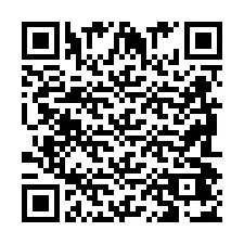 QR код за телефонен номер +2698047031