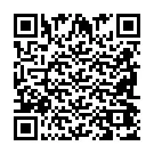 QR Code pour le numéro de téléphone +2698047037