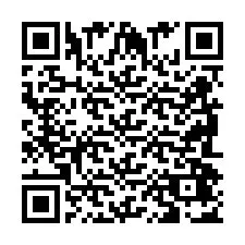 QR Code pour le numéro de téléphone +2698047074