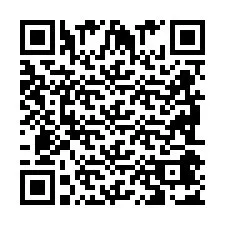 QR Code pour le numéro de téléphone +2698047082