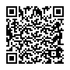 QR Code pour le numéro de téléphone +2698047091