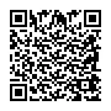 QR Code สำหรับหมายเลขโทรศัพท์ +2698047144