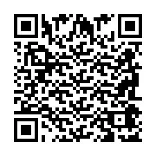 Kode QR untuk nomor Telepon +2698047195