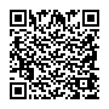 Kode QR untuk nomor Telepon +2698047218