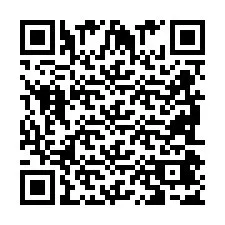 QR-code voor telefoonnummer +2698047513