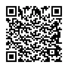 QR Code pour le numéro de téléphone +2698047526