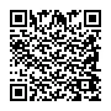 QR Code pour le numéro de téléphone +2698047538