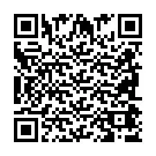 QR Code pour le numéro de téléphone +2698047613