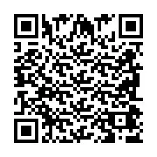 QR-код для номера телефона +2698047616